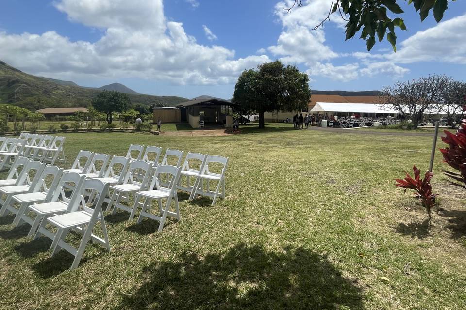 Ceremony top view