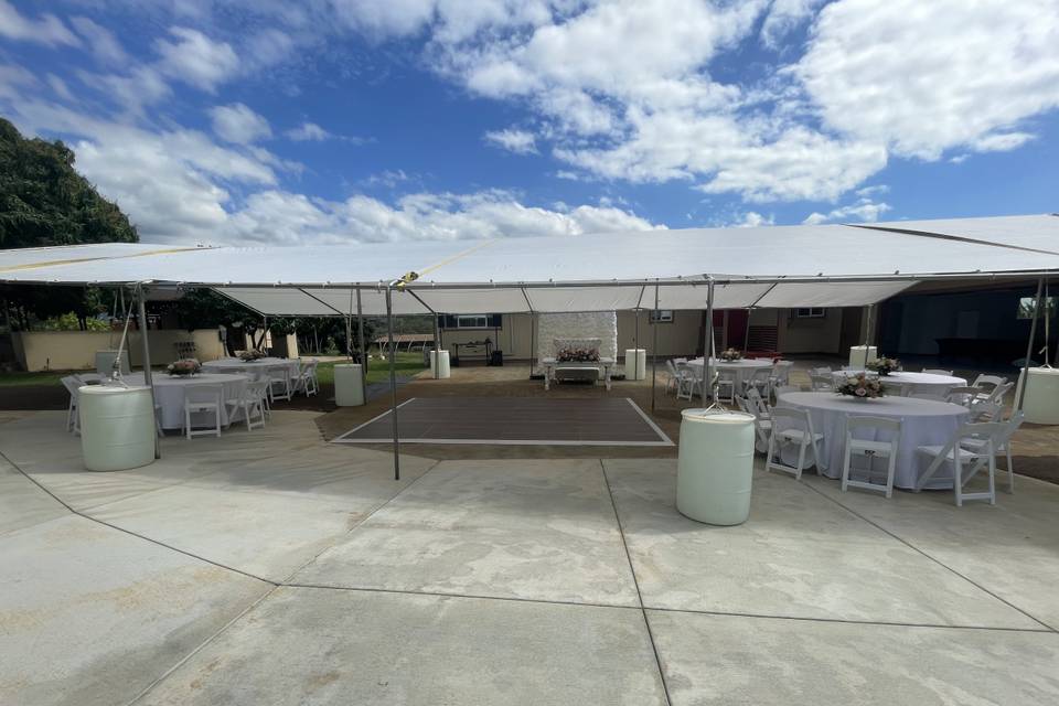 Kila-reception set up