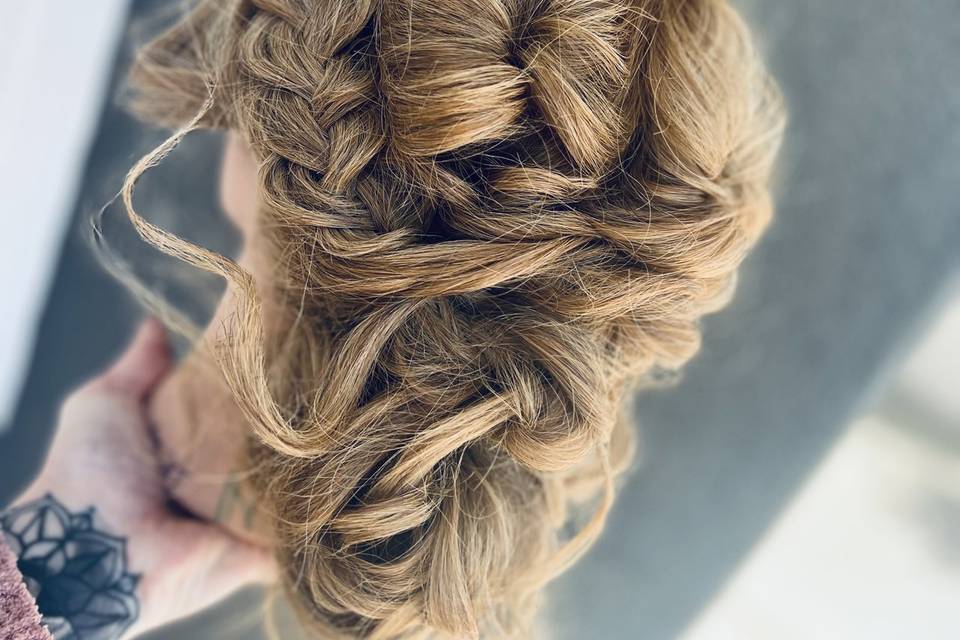 Gorgeous updo