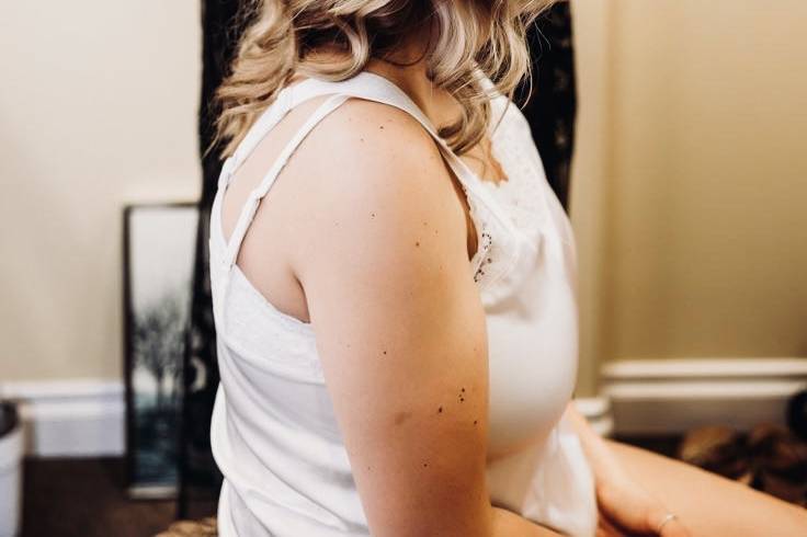 Bridal hair