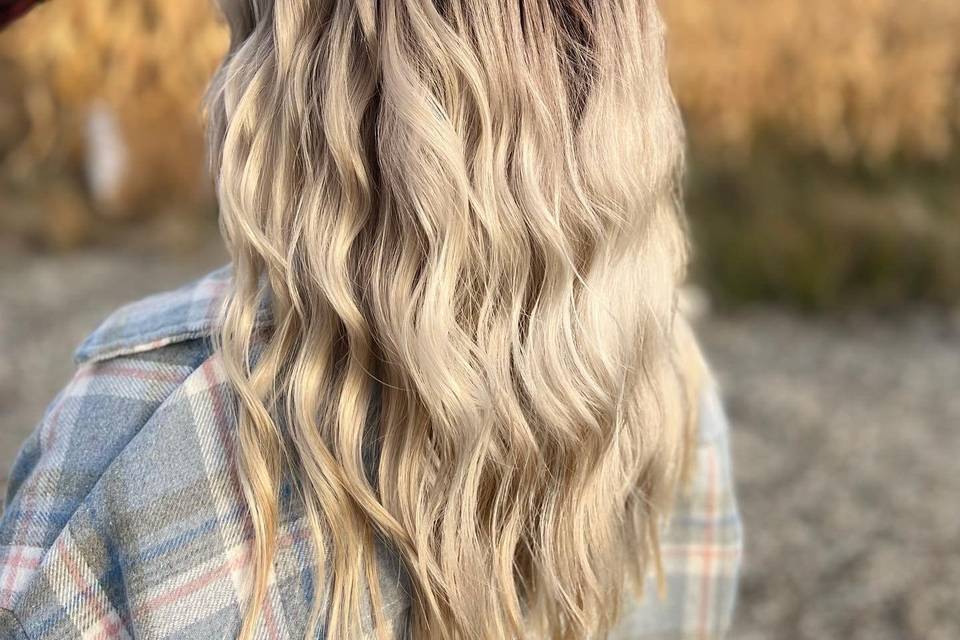 Ashy blonde
