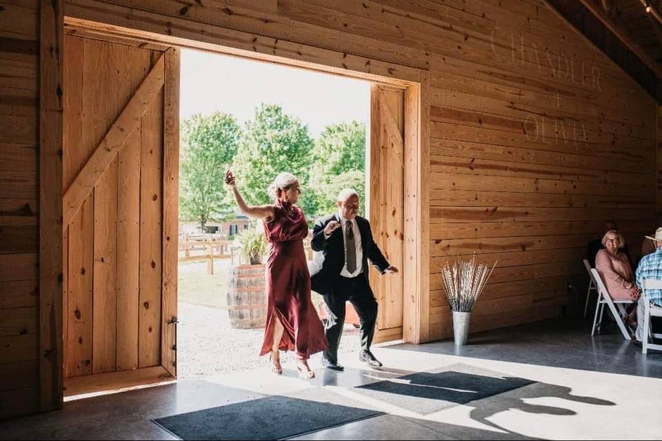 Barn reception