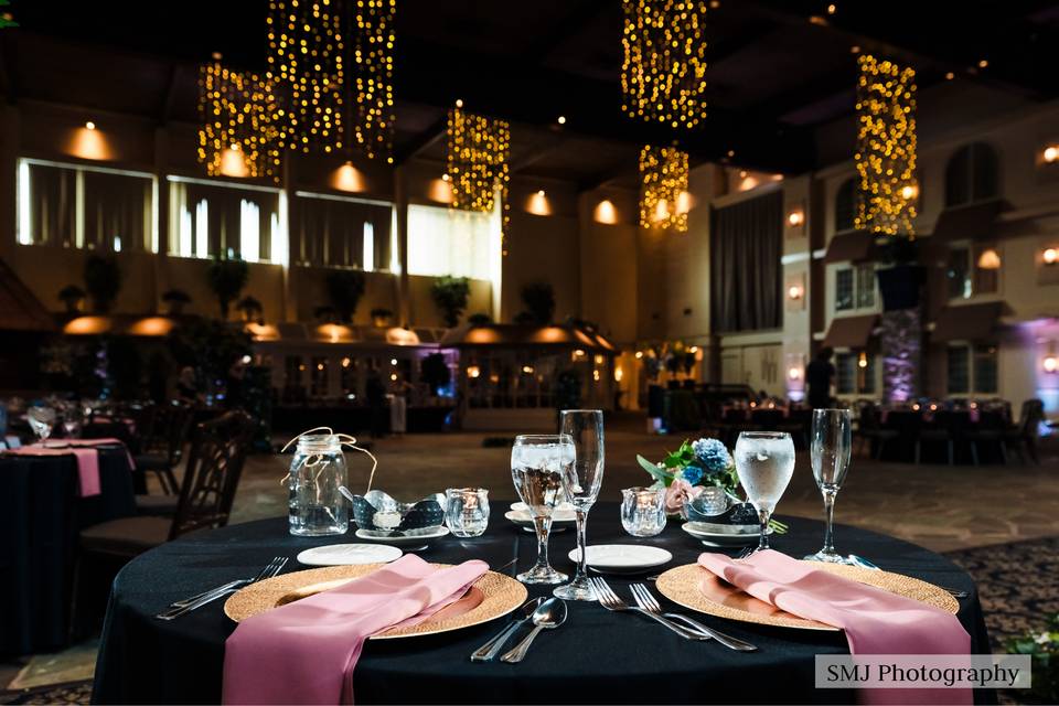 Reception in Courtyard