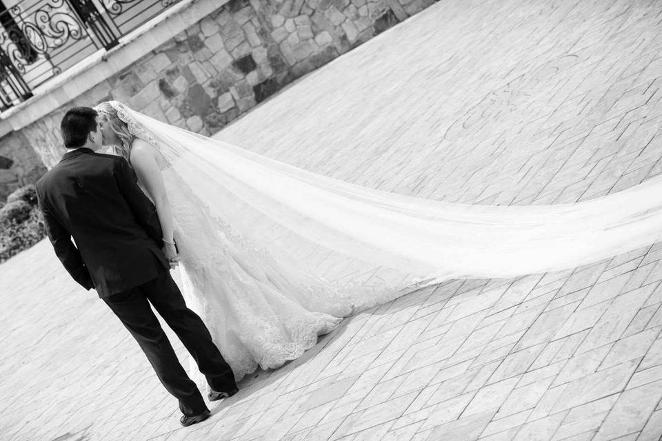 Couple kissing