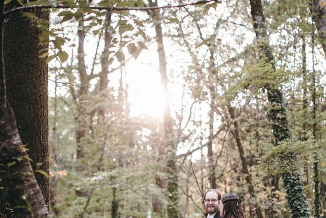 Beautiful spring wedding