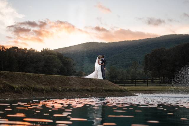 Sunset after ceremony