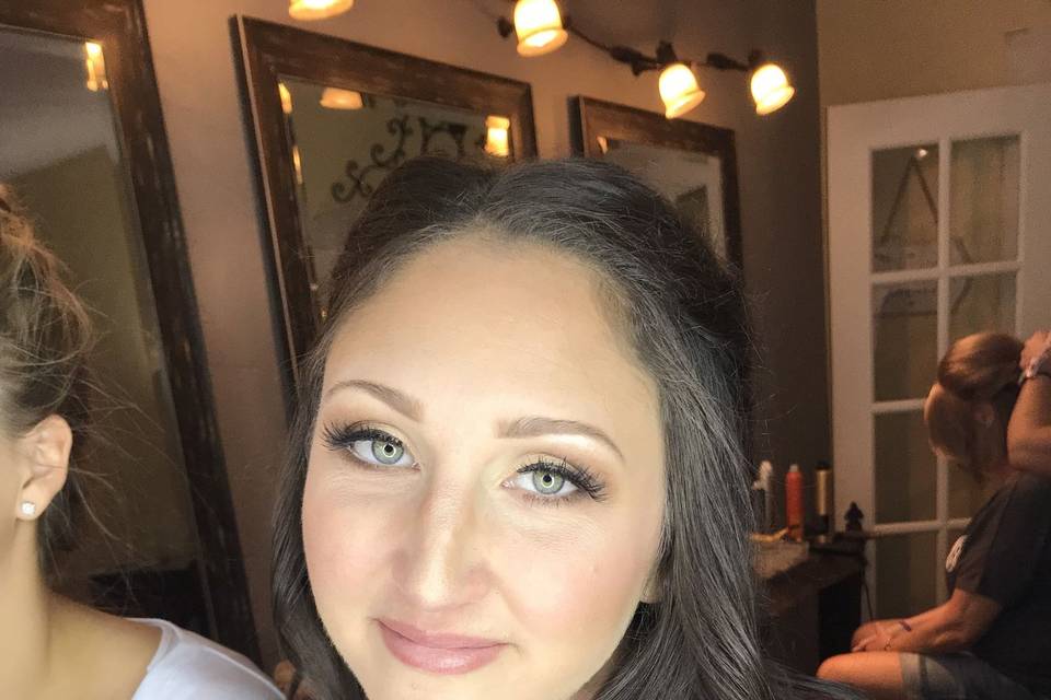 Bridesmaid Airbrush Makeup
