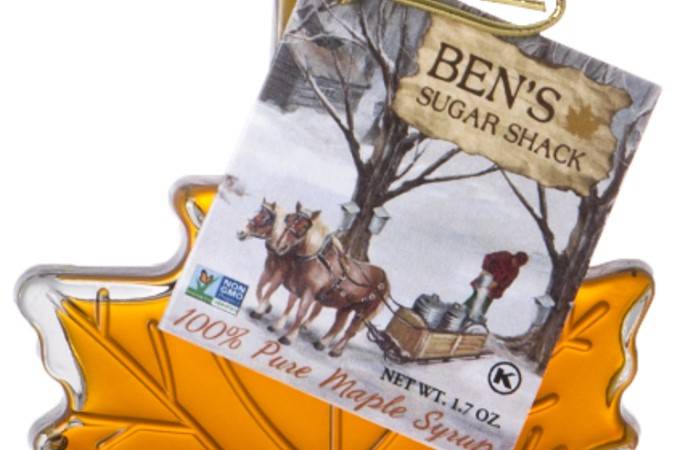 Ben's Sugar Shack New England Maple Syrup Gift Set