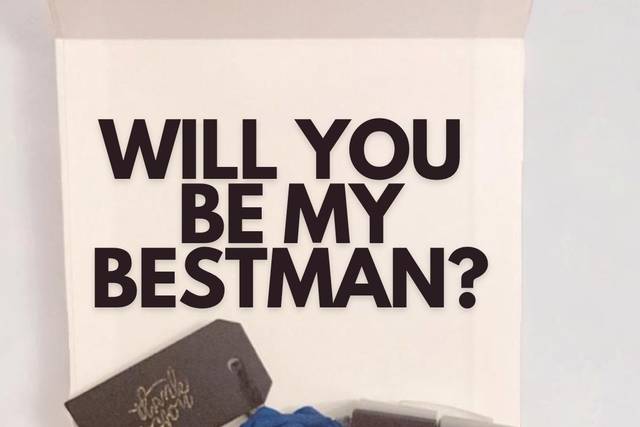 Best Man Gift Basket