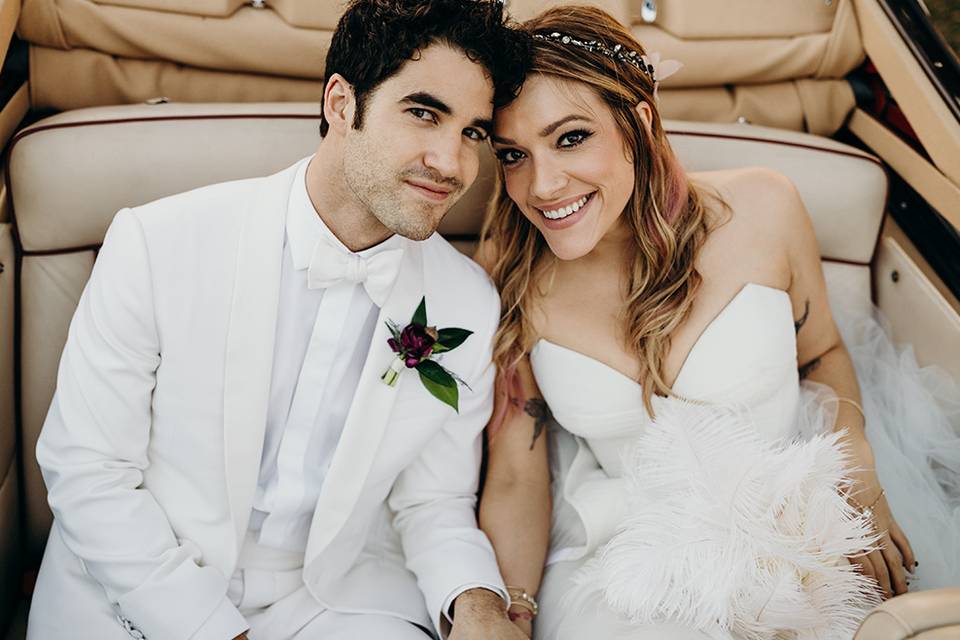 Mia and Darren Criss