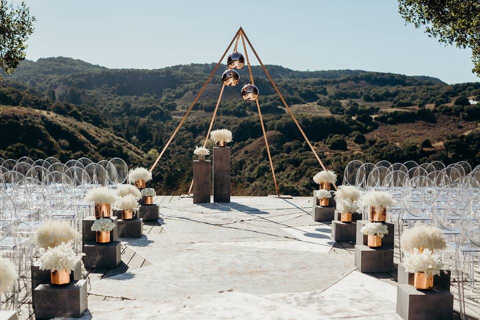 Carmel Valley Ranch ceremony