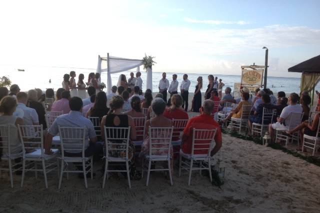 Wedding at Chances Negril