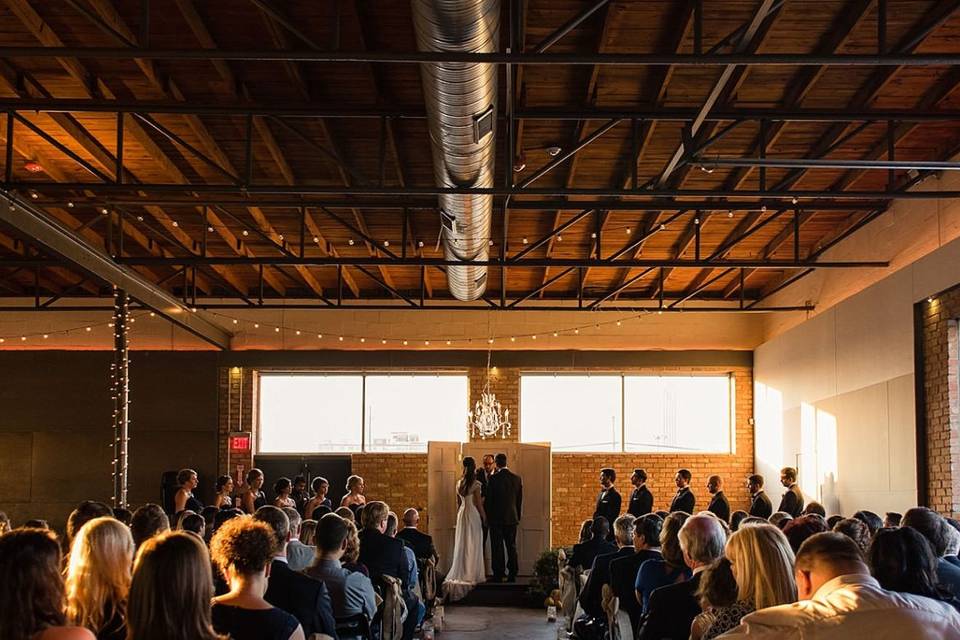 Indoor ceremony