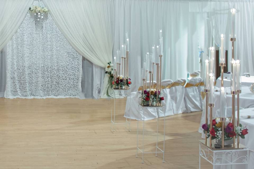 Wedding Aisle w/Candelabras