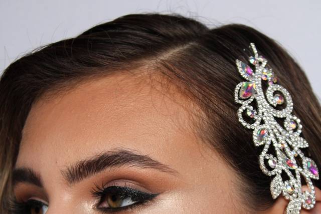 Close Up Bridal Look