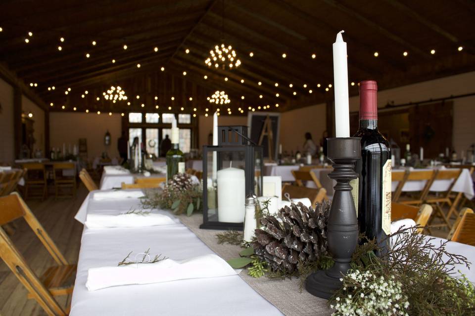 Black 2024 barn wedding