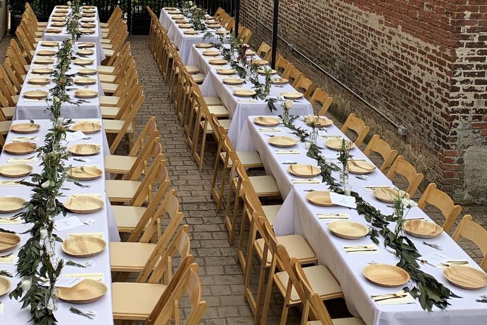 Lower Courtyard Seating