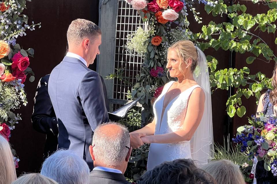 Arbor-Courtyard Ceremony