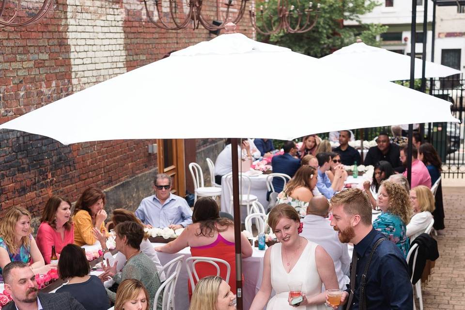 Lower Courtyard  Seating