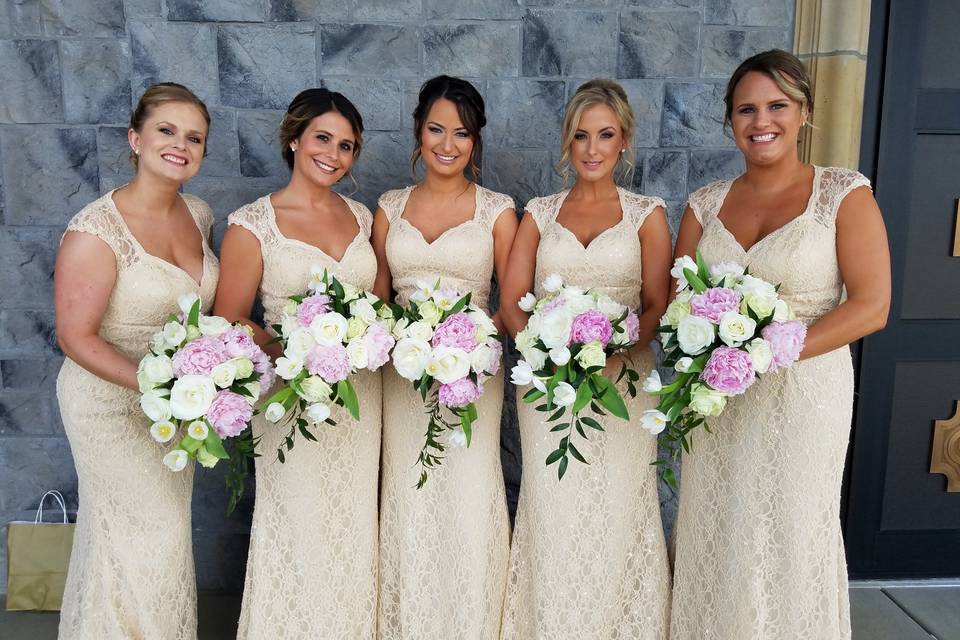 BRIDE AND GALS