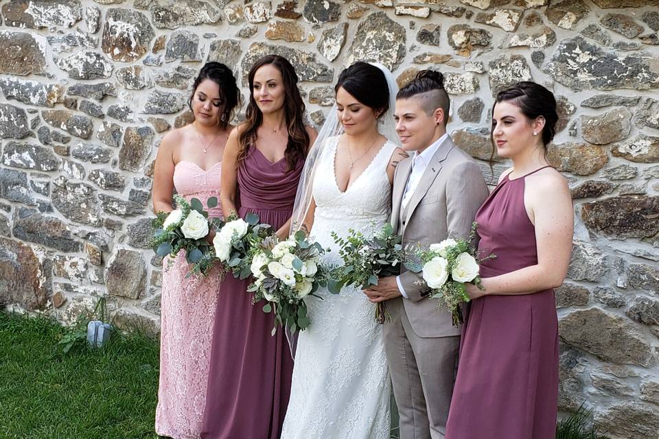 BRIDE/BRIDE AND GALS