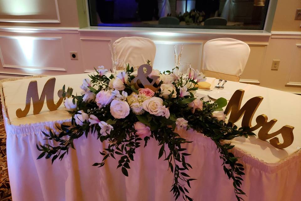 SWEETHEART TABLE