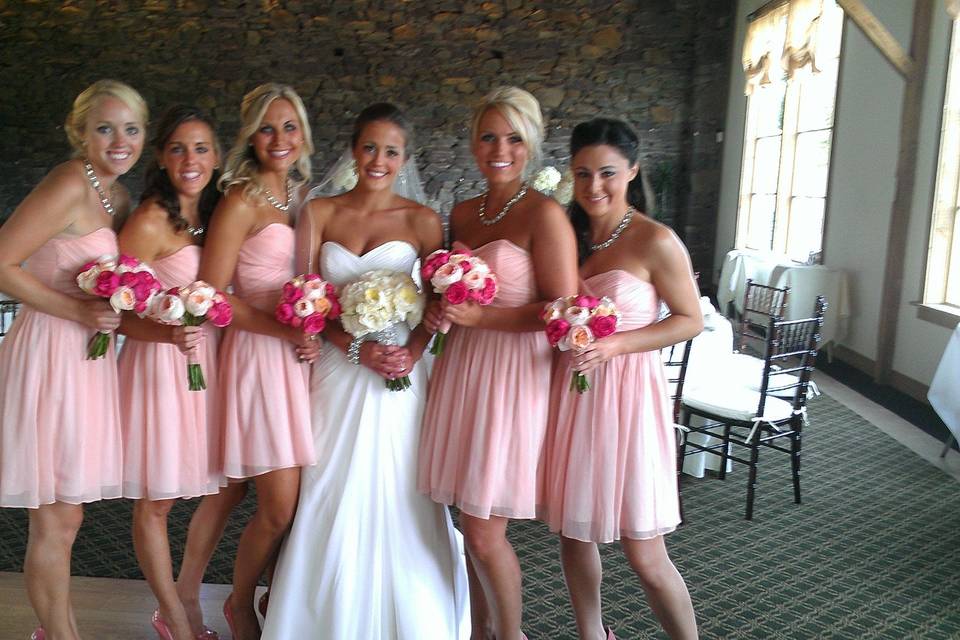 BRIDE AND GALS