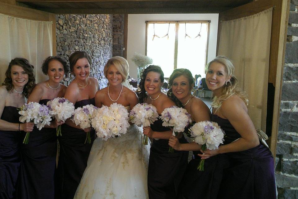 BRIDE AND GALS