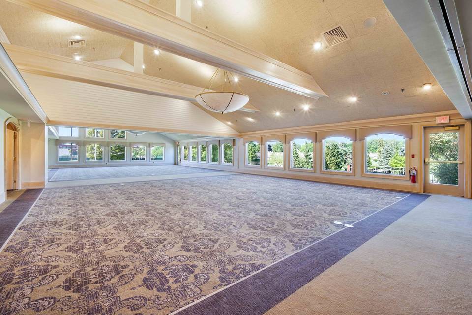 Ballroom empty