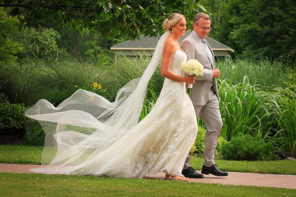 Stunning bride