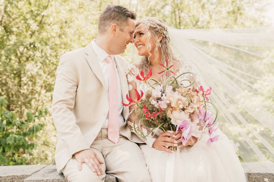 Floral scene