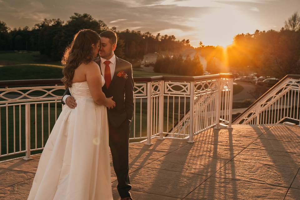 Sun going down