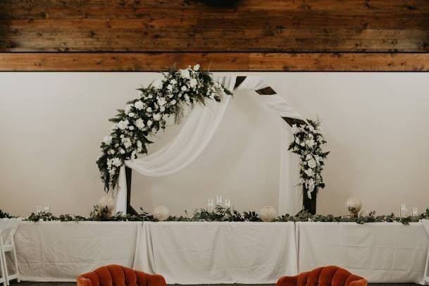 Indoor Reception Decor