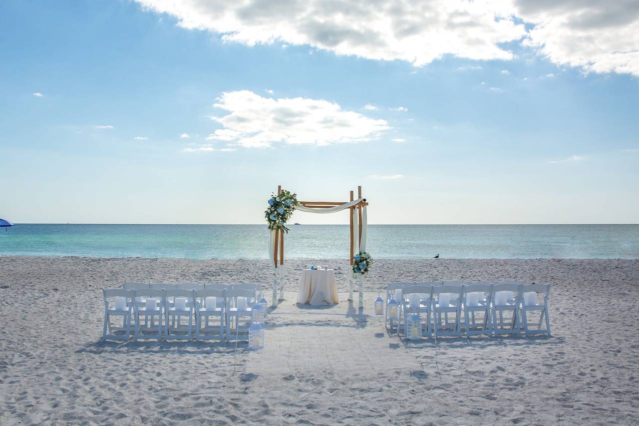 The Sunset Deck at The Beach House - Restaurant Weddings - Bradenton ...