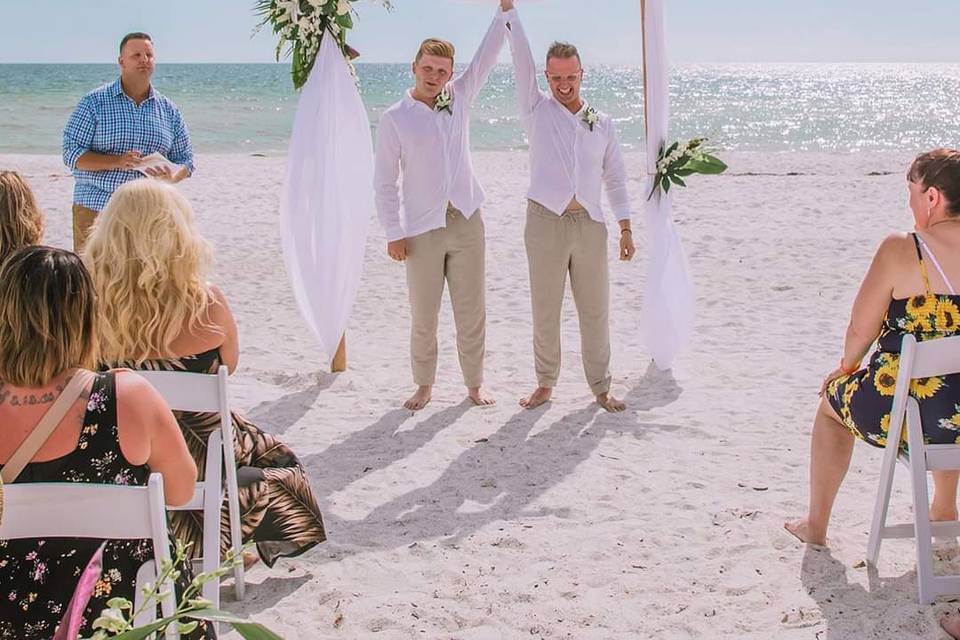 Beach House Wedding