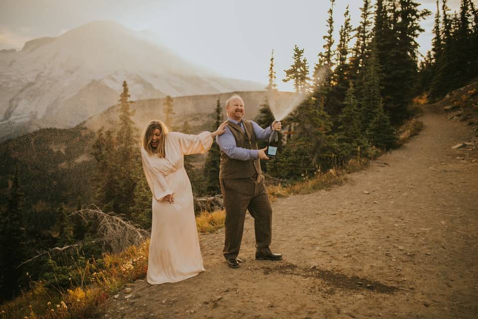 Mount Rainier Elopement