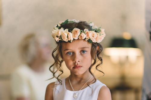 Flowergirl in Tuscany