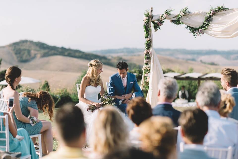 Ceremony in Tuscany