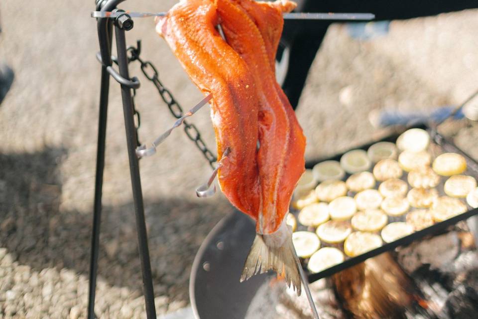 Salmon Heirloom Fire