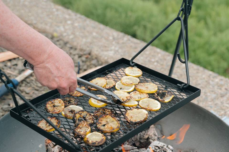 Fire roasting