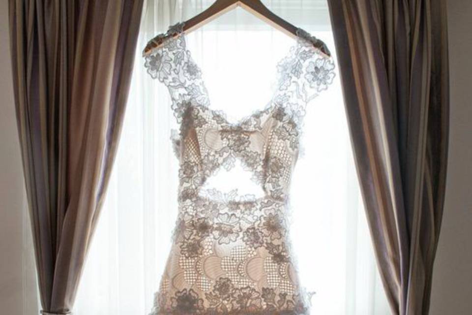 Daisycotton floral lace dress