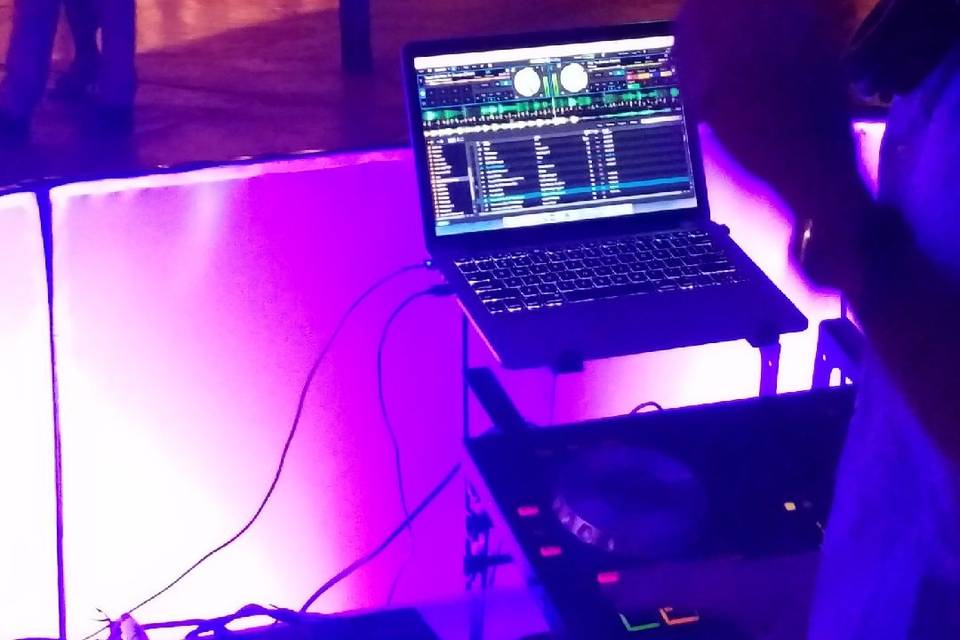 Shot from DJ Booth