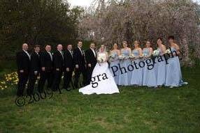 Rochester, NY wedding photography,Joseph Pellingra, Large bridal party portrait