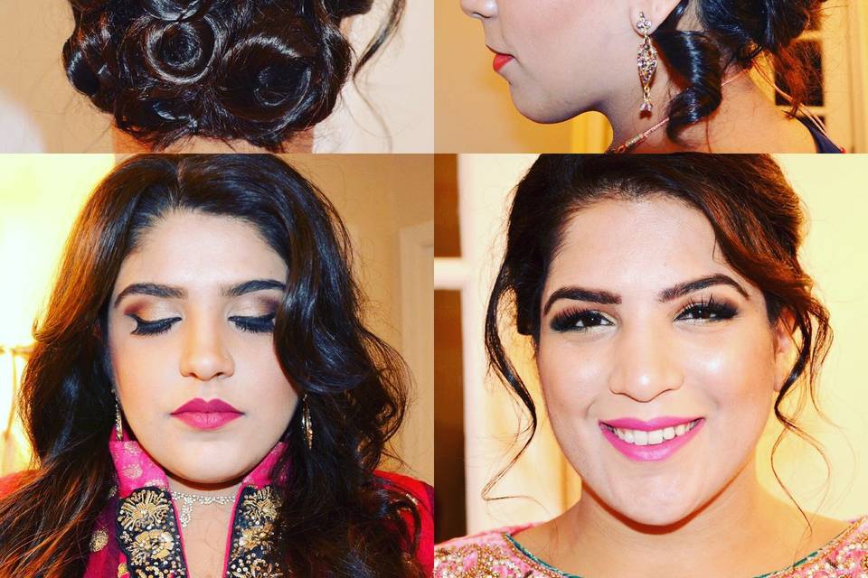 Perfect from hairstyle to makeup