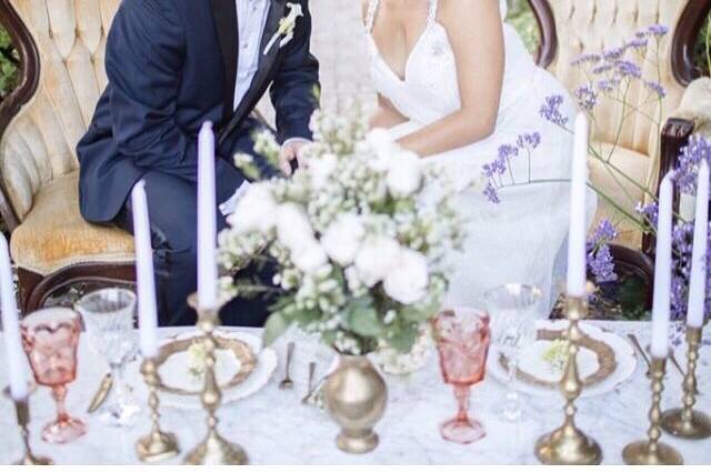 Vintage summer wedding