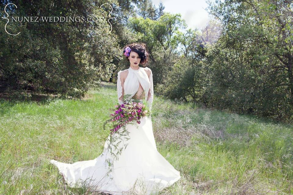 Unconventional bride