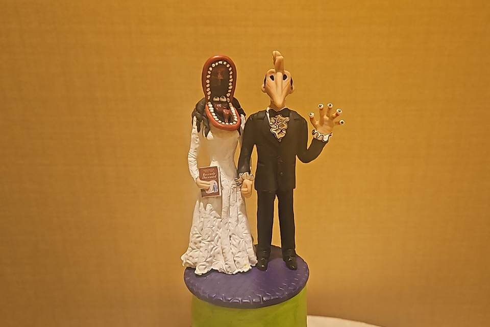 Beetlejuice Themed Wedding