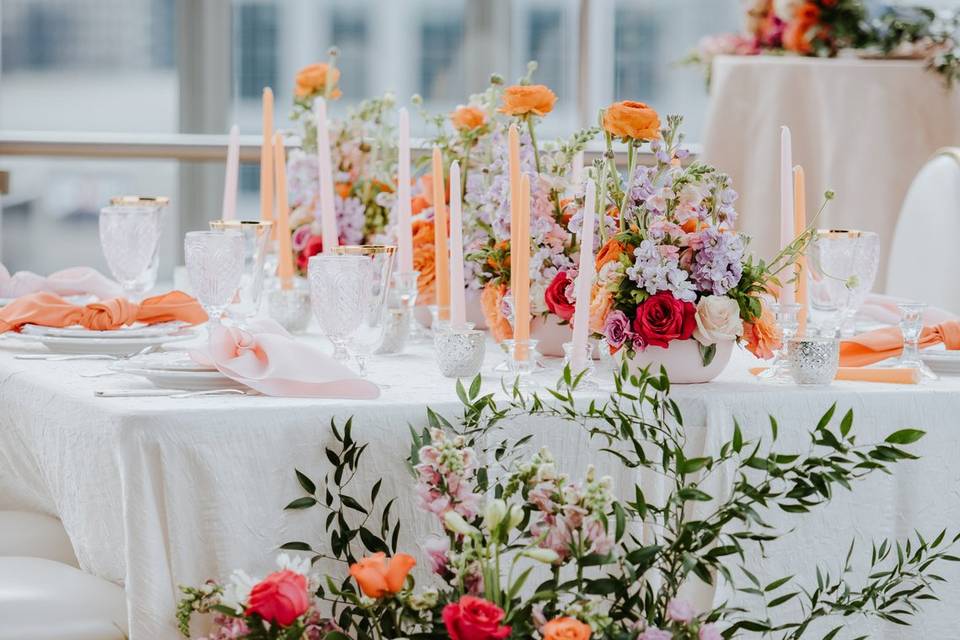 Rooftop wedding