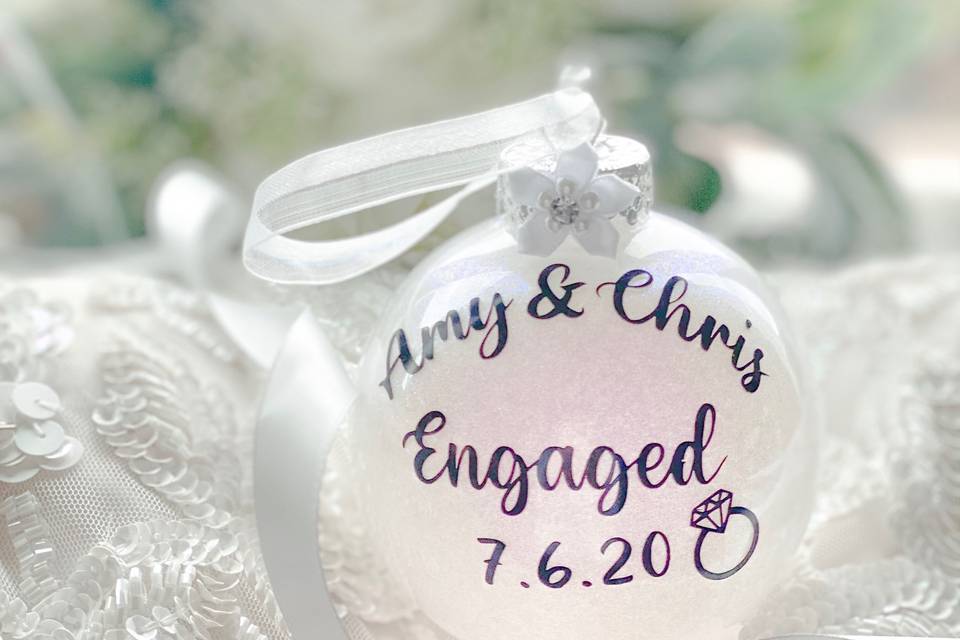 Engagement Ornament