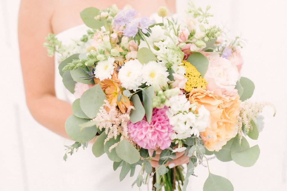Dreamy bridal bouquet